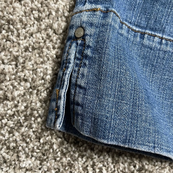 Levi's 515 Capri Cropped Blue Jeans Women’s Size 12 - Picture 7 of 14